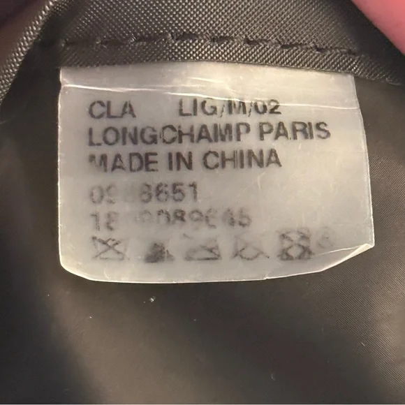 LONGCHAMP Le Pliage Original Large Nylon Tote Bag - Purple/Plum - Picture 11 of 11